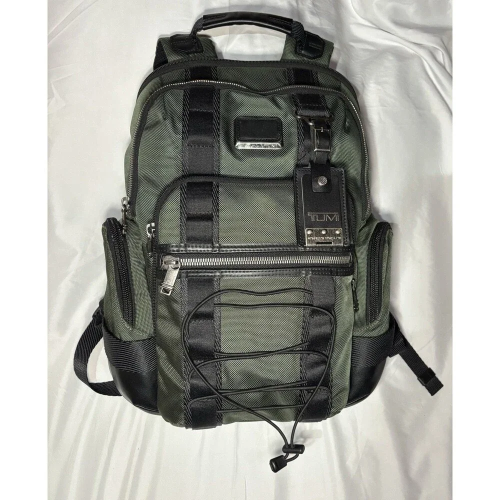 TUMI Alpha Bravo Paratrooper 2-in-1 Backpack – Olive Green